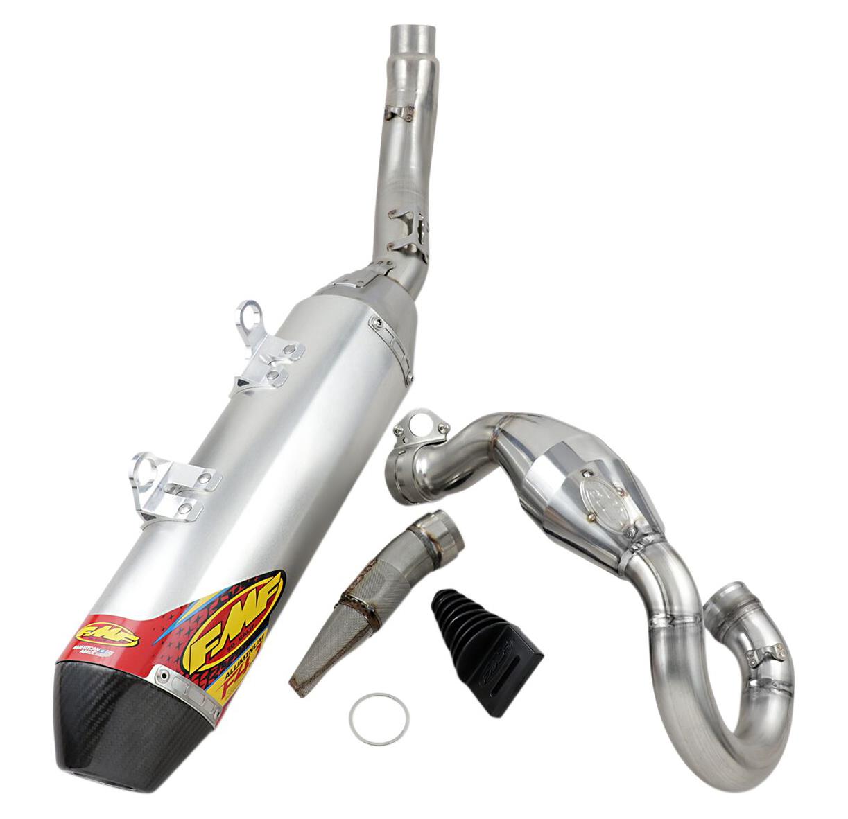 FMF Exhaust System Factory 4.1 RCT Megabomb Carbon For Husqvarna FC 350 2019-2022